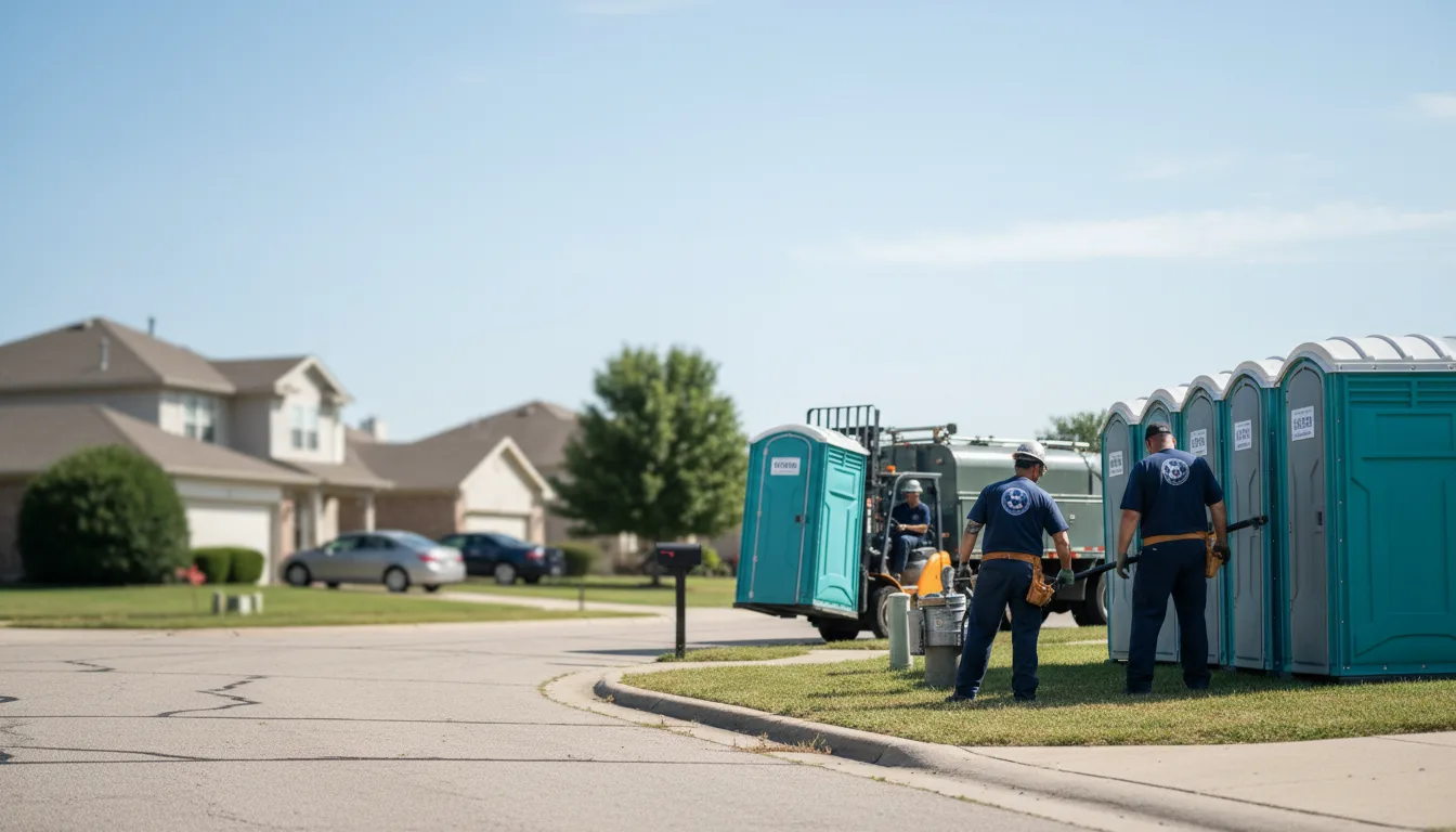 Porta Potty Rental in Mclouth, KS near me